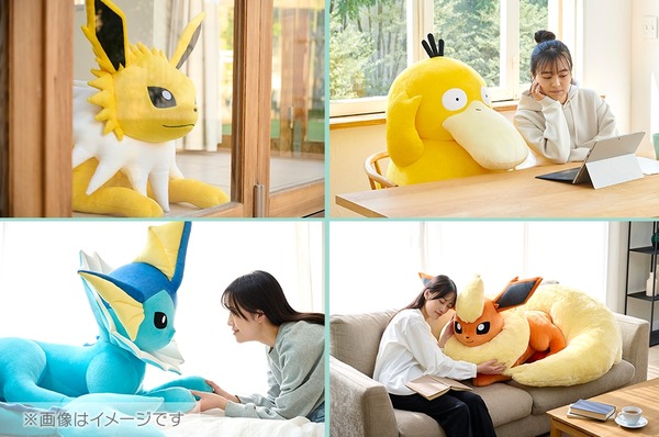 ポケモン』“等身大ぬいぐるみ”が抽選販売！存在感抜群のルカリオや