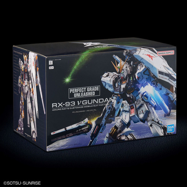 究極のガンプラ「PG UNLEASHED 1/60 νガンダム」が抽選販売実施中