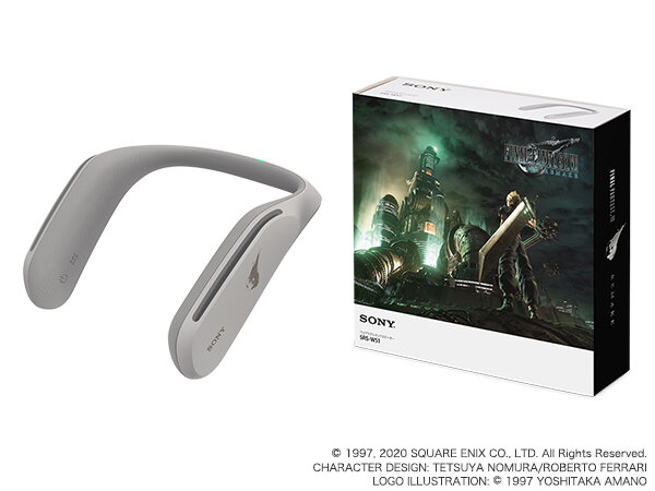 FF7 リメイク』コラボPS4カバー＆ネックスピーカー受注開始