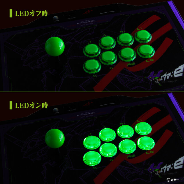 エヴァ初号機」をイメージしたアケコンが超クール！三和電子社製の