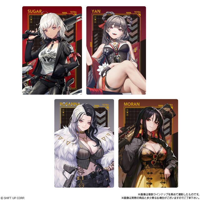 コスチュームカードは箔押し仕様！『勝利の女神：NIKKE ウエハース3