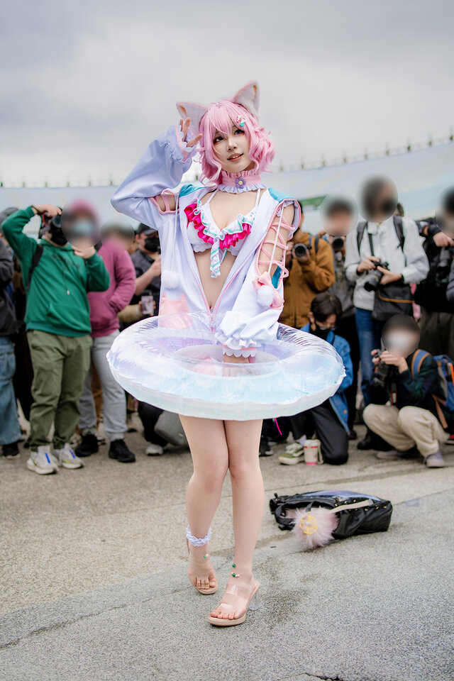 コスプレ】香港美女による「ホロライブ」博衣こよりの水着姿が眩しい