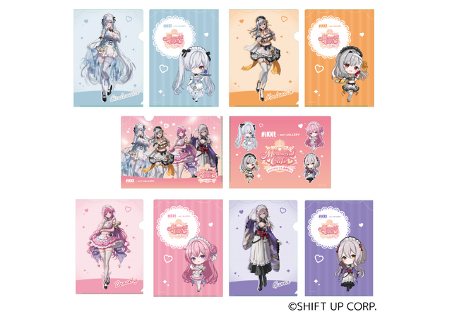 勝利の女神：NIKKE』コラボカフェグッズがオンライン販売決定！描き