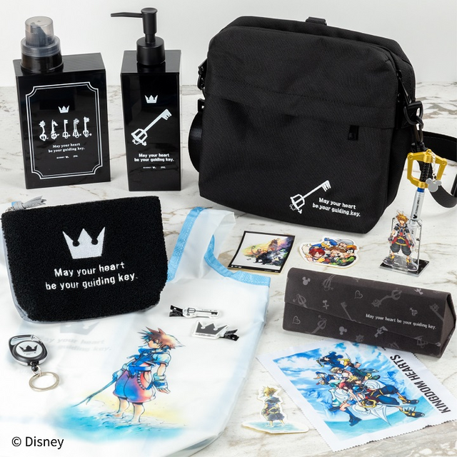 全国のロフトに『キングダム ハーツ』グッズが集結！キーブレード型