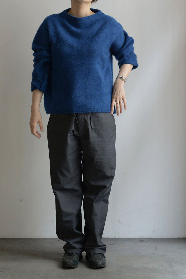 YINDIGO A M / CASHMERE GUERNSEY TOP | INSIDE MY GLASS DOORS