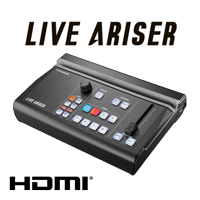 GV-LSMIXER/I | 4Kパススルー対応 iPad連動型ストリーミングBOX 「LIVE