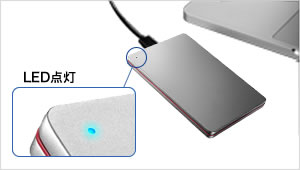 HDPX-UTSシリーズ | USB 5Gbps（USB 3.2 Gen1）／2.0対応ポータブル