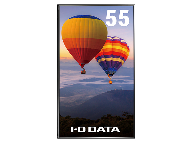 LCD-M4K552XDB | 4K対応＆広視野角ADSパネル採用 55型（可視領域54.6型