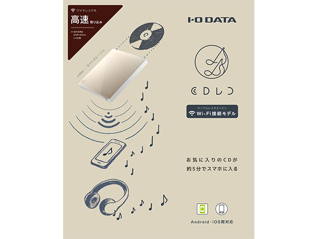 CDレコ（CDRI-W24AI2シリーズ） 仕様 | CDレコ・ADレコ | アイ・オー