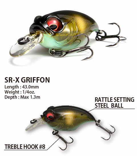 MEGABASS / NEW GRIFFON SR-X | IchibanTackle.com