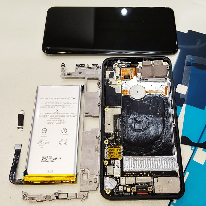 Pixel 5バッテリー交換【基本即日！データそのまま！】 | スマホ修理