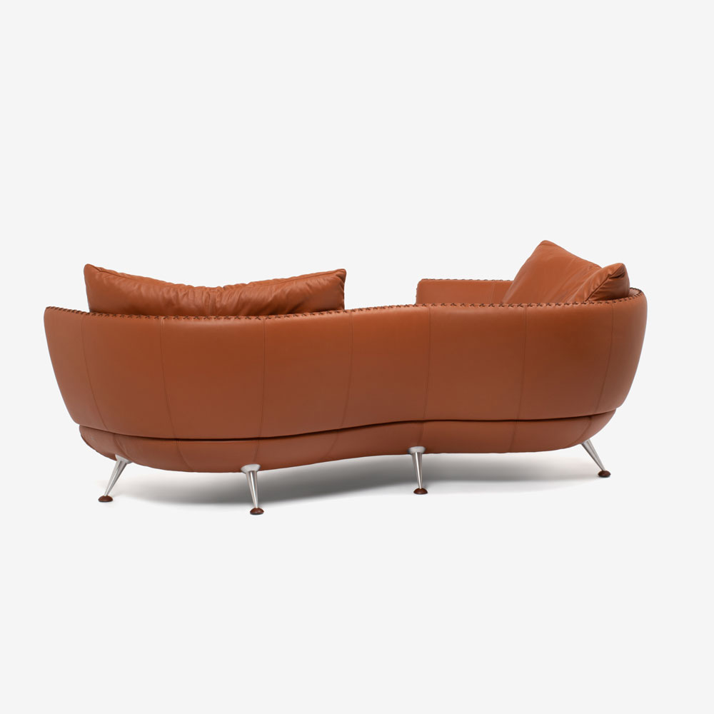de Sede（デセデ）カウチソファ「DS-102/29」革レンガ色 | 【公式