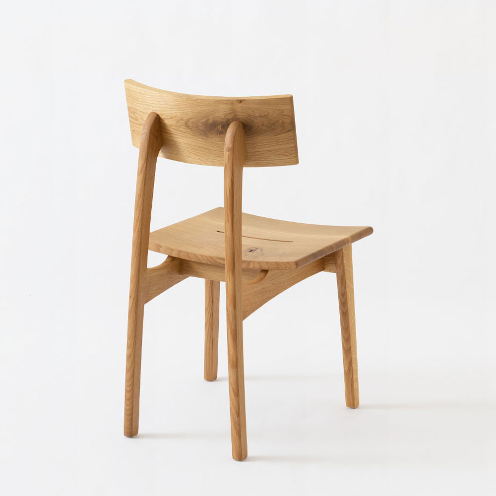 飛騨産業 ダイニングチェア「森のことば SN210」ホワイトオーク材（節