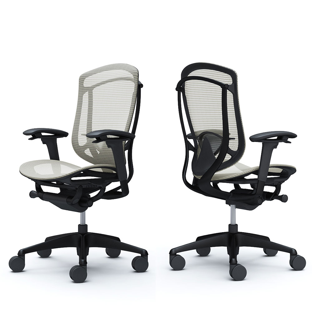 コンテッサセコンダ」座面/メッシュ フレームカラー/ブラック ボディー