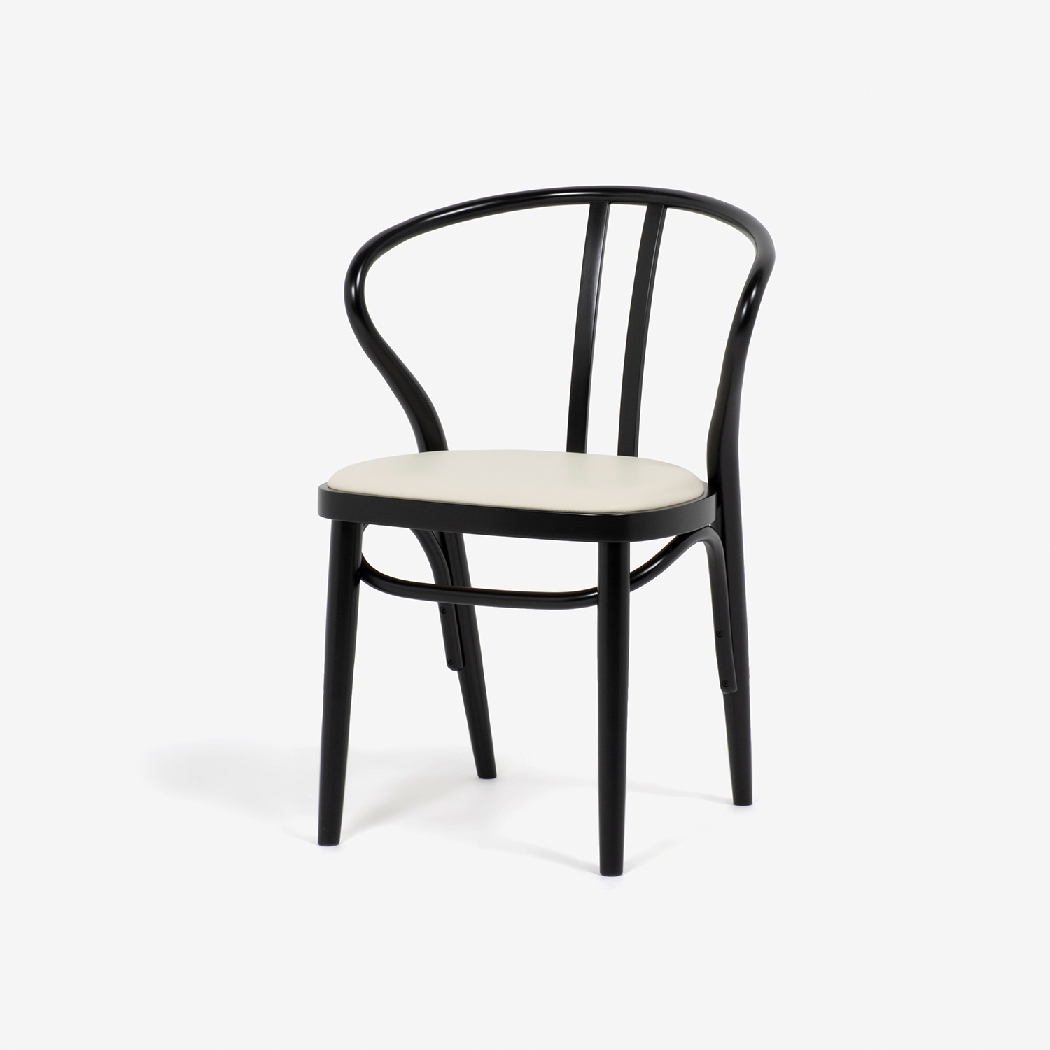 秋田木工 ダイニングチェア「No.1003-OC」 ブナ材ウォールナット色