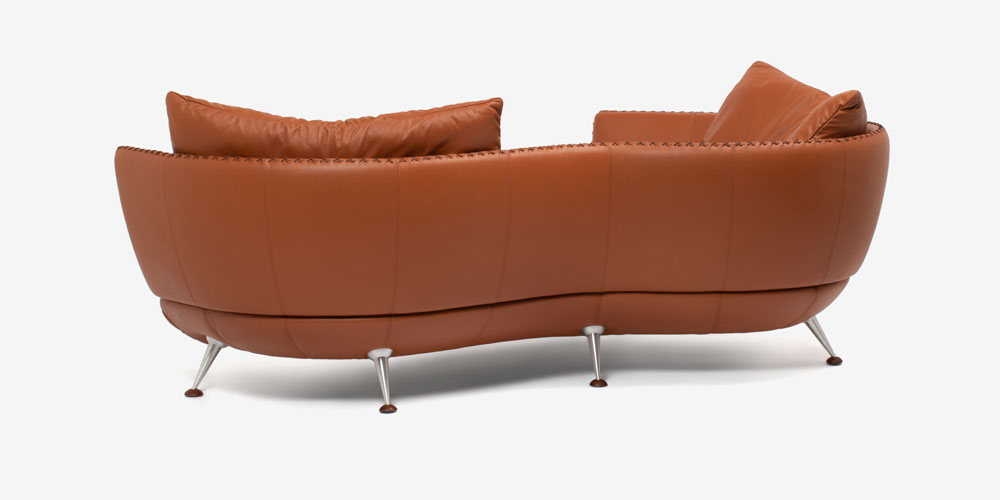 de Sede（デセデ）カウチソファ「DS-102/29」革レンガ色 | 【公式