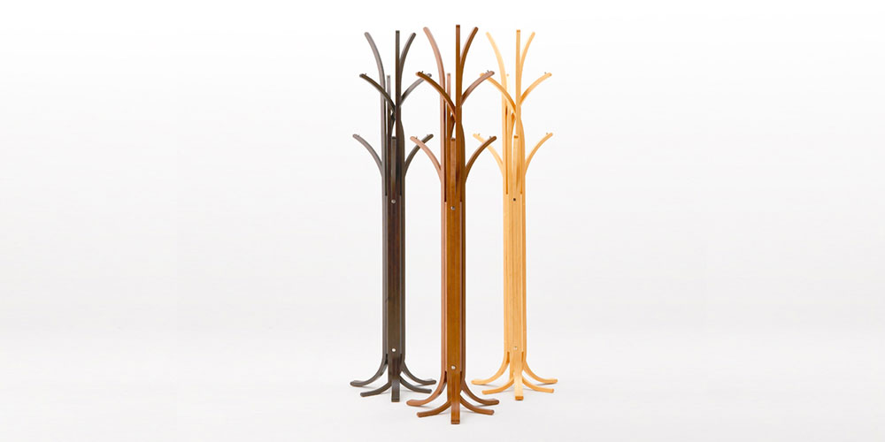 天童木工 コートハンガー「アルベロ T-4107」全6種【受注生産品