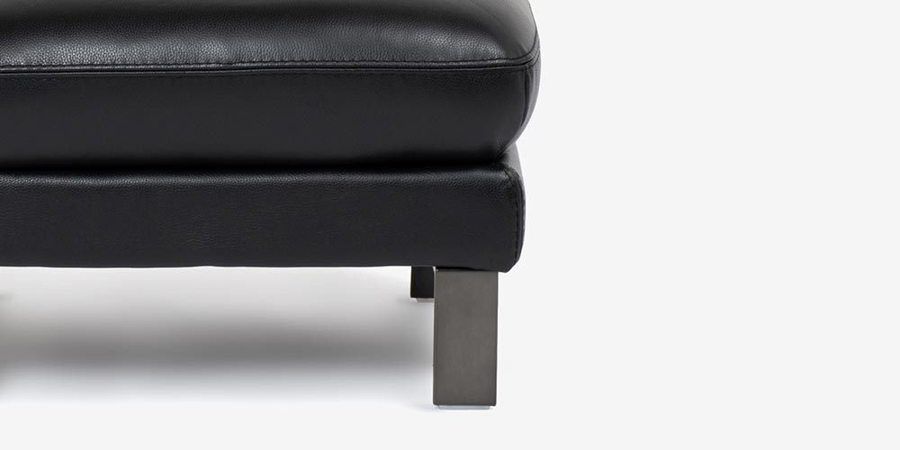 オットマン「L/S 58N（エルエス58）」革#J-023Cブラック色 | 【公式
