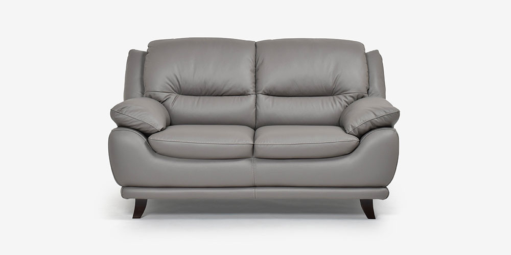 ラブソファ 2人掛け「オースチンKD」幅156cm 革#H/S-042E エレファント