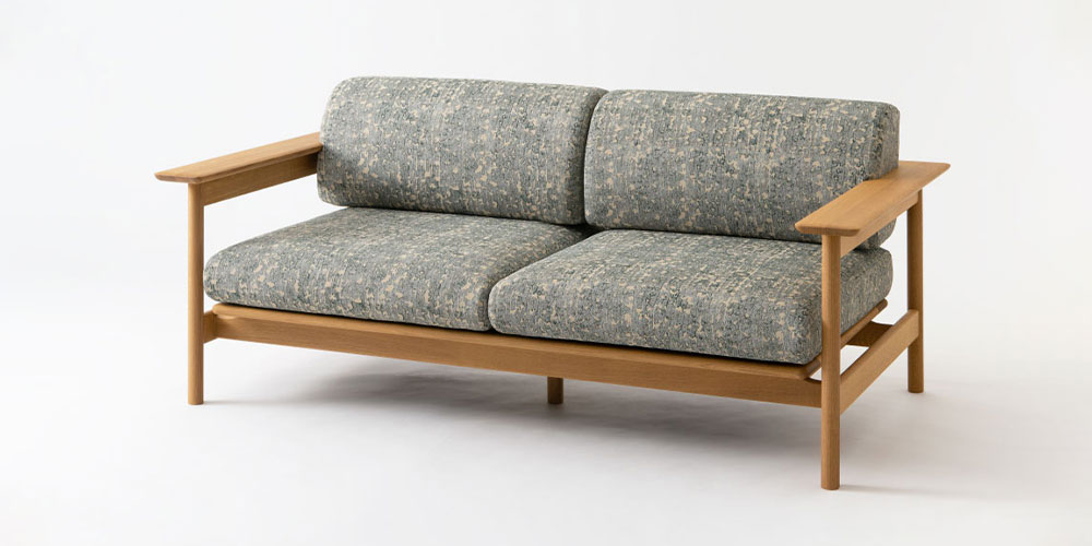 飛騨産業 ソファ 2.5人掛け「SATSUKI -サツキ- FP105WLN」幅180cm