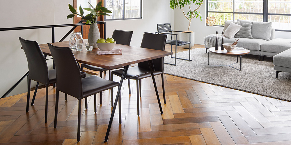 ダイニングチェア「ルッソ」革ダークブラウン色 | 【公式】大塚家具