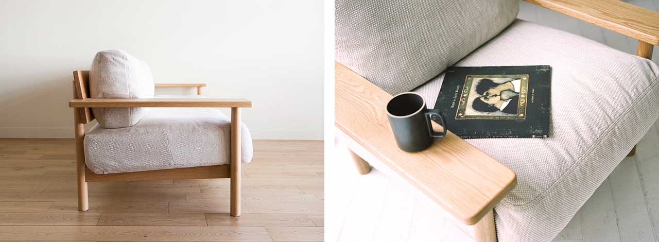 受注生産品】DIMANCHE OTTOMAN｜オットマン｜IDEE SHOP Online