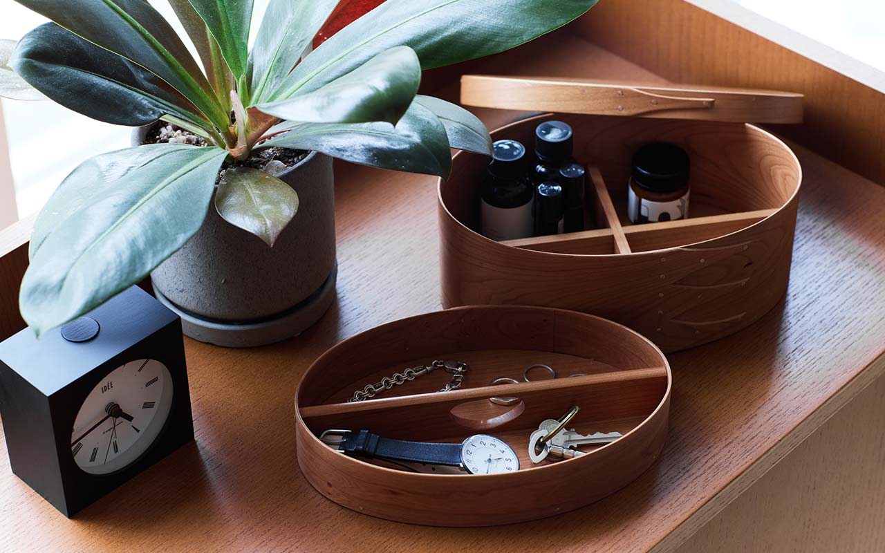 SHAKER スウィングハンドル ボックス L｜バスケット・収納｜IDEE SHOP