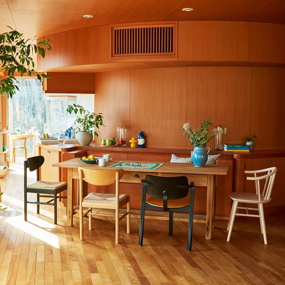 ONDA CHAIR Natural by Fantastico｜リビング・ダイニングチェア｜IDEE