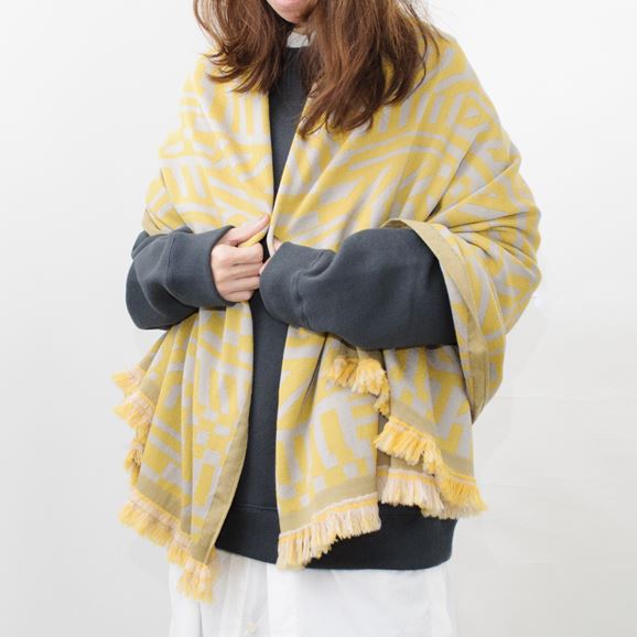 ☆【数量限定】柚木沙弥郎デザイン ブランケット 90×168 シマウマ