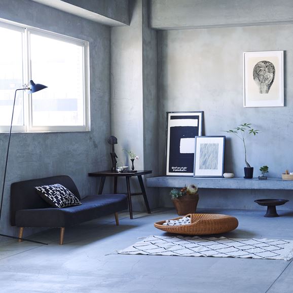 AO SOFA (2) Navy｜2人掛け｜IDEE SHOP Online