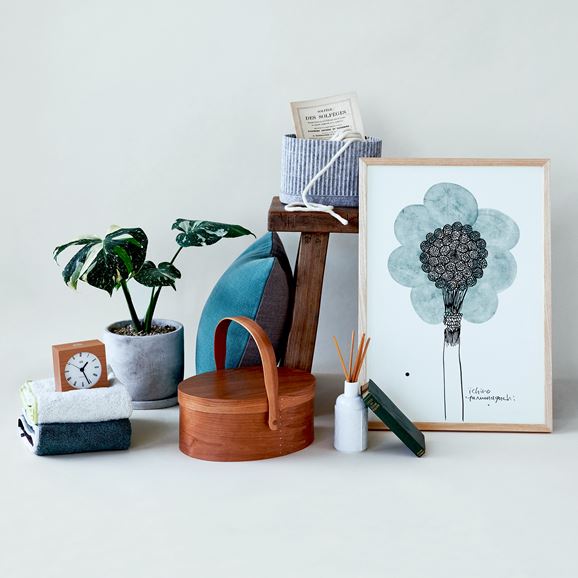 定番品】山口一郎 「HANA-green」｜ポスター｜IDEE SHOP Online