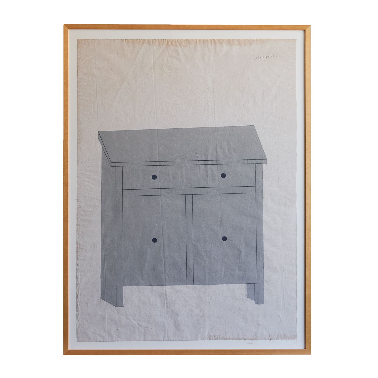 一点物】 フィリップ・ワイズベッカー 「Buffet deux portes avec