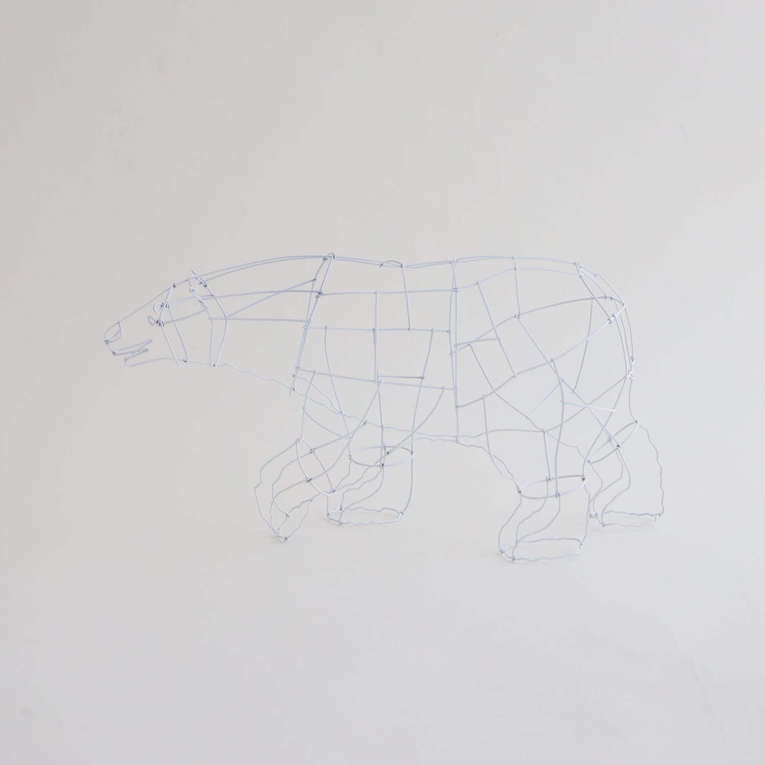 山田一成 「wireart シロクマ（white color）」｜これまでに販売した