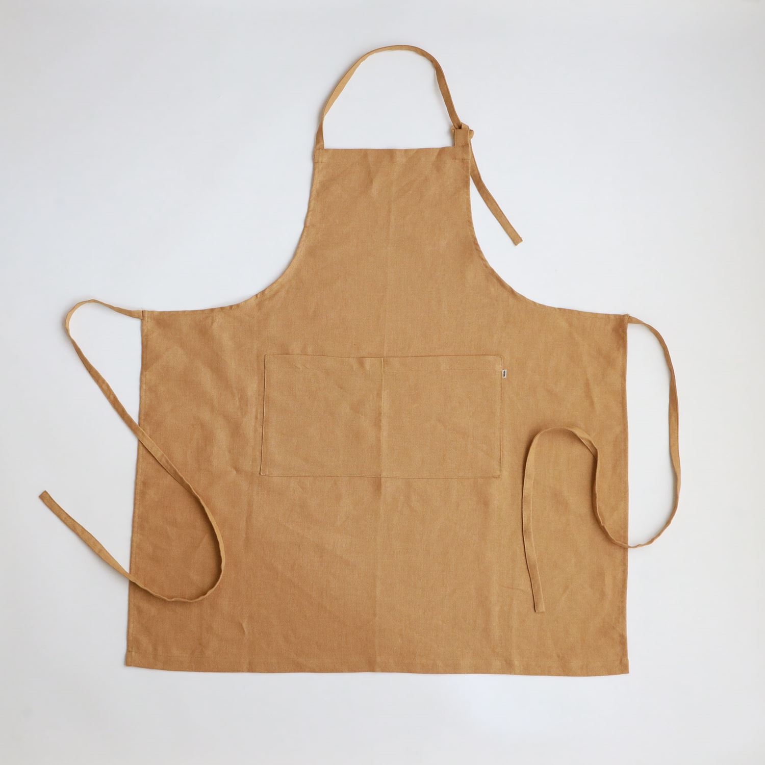 ☆LINEN エプロン マスタード｜これまでに販売した商品｜IDEE SHOP Online