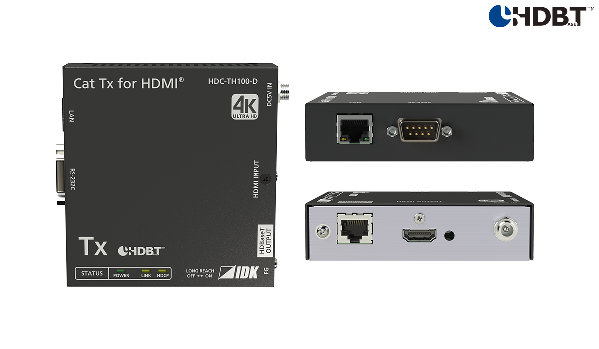 HDC-TH100-D - 4K@60 HDBaseT Transmitter | IDK Corporation