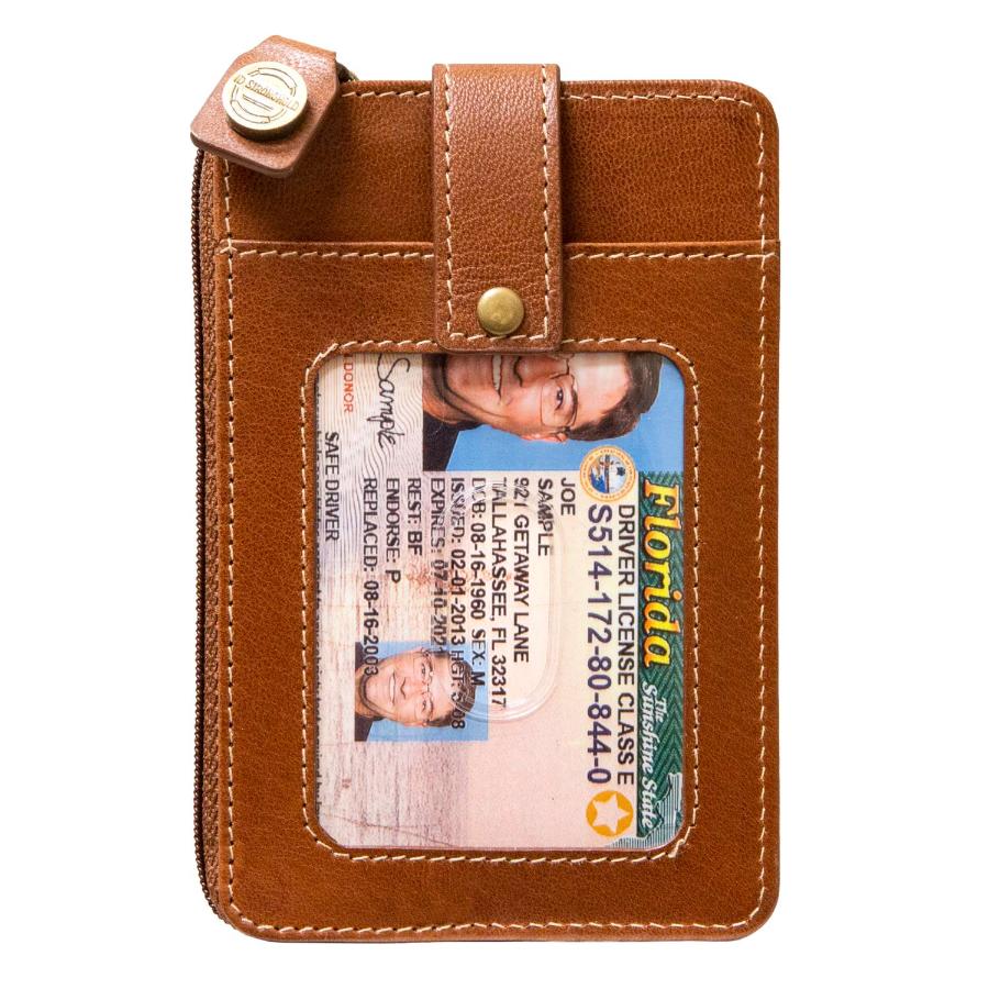 RFID Blocking Mini Wallet | Slim, Leather Credit Card Wallet | ID
