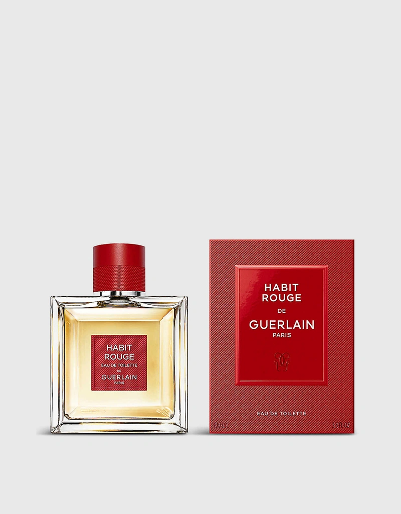 Guerlain Habit Rouge For メンズフレグランス Eau De Toilette 100ml