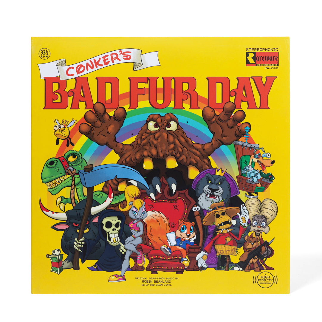 iam8bit | Conker's Bad Fur Day Vinyl Soundtrack 2xLP