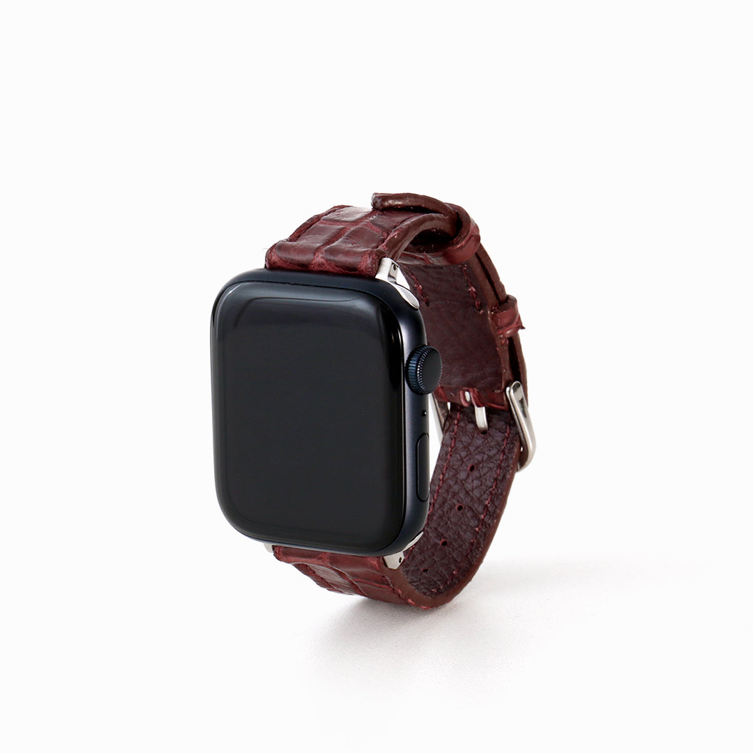 Apple Watch クロコダイルレザーバンド L – イビサ オンラインショップ