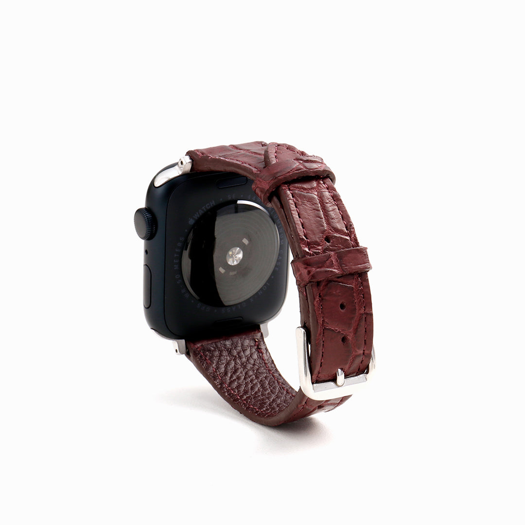 Apple Watch クロコダイルレザーバンド L – イビサ オンラインショップ