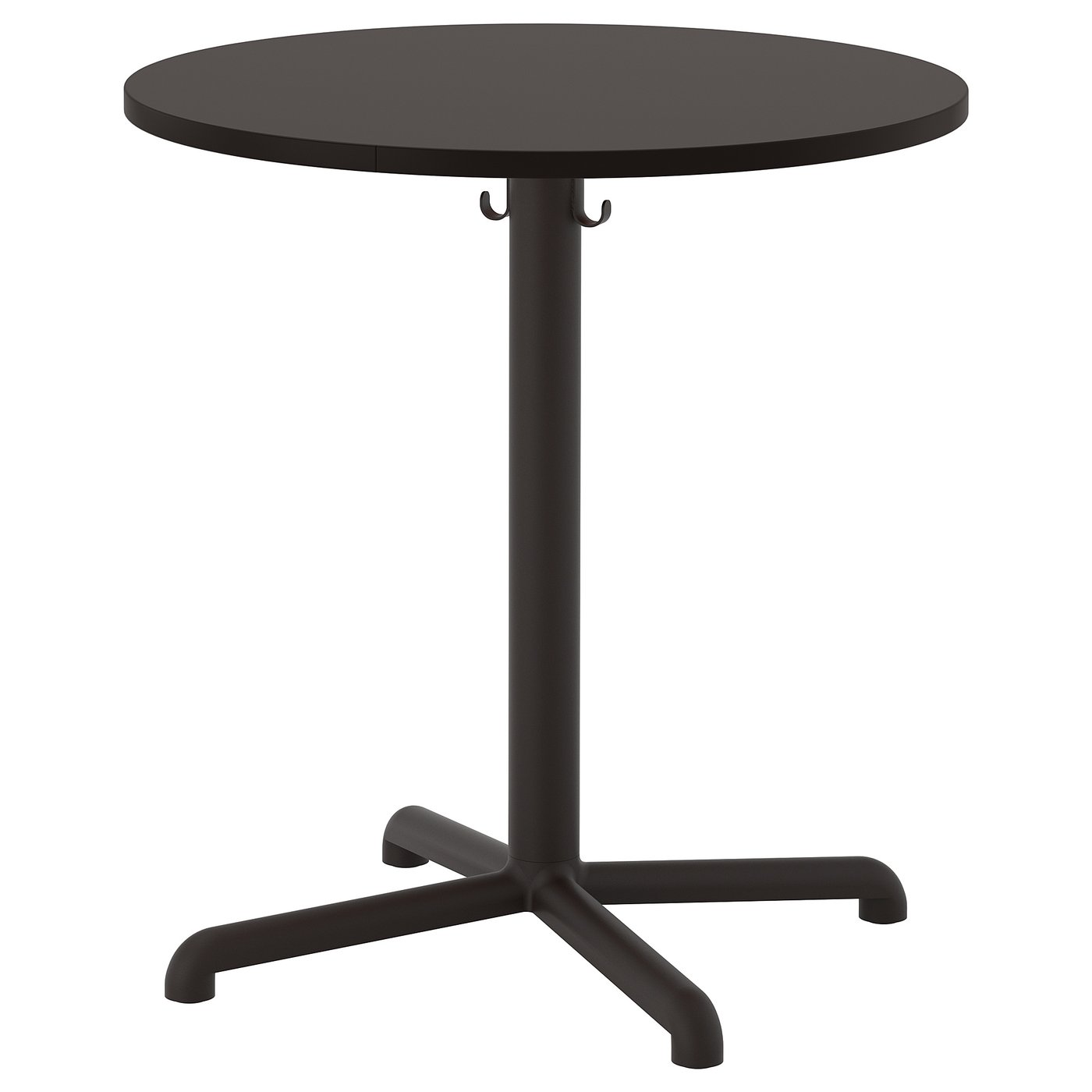 STENSELE table, anthracite/anthracite, 70 cm (273/8
