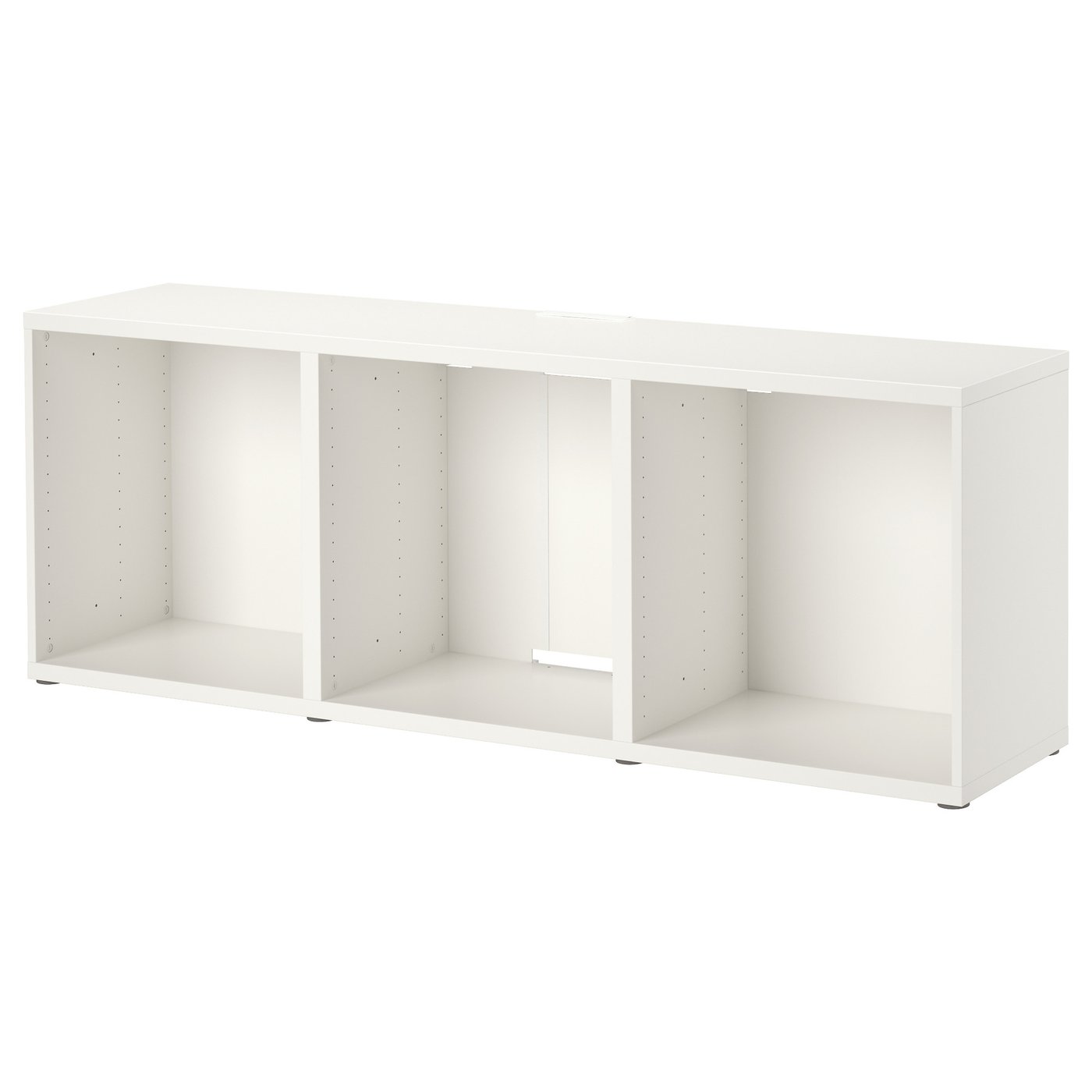 BESTÅ TV bench, white, 180x40x64 cm - IKEA