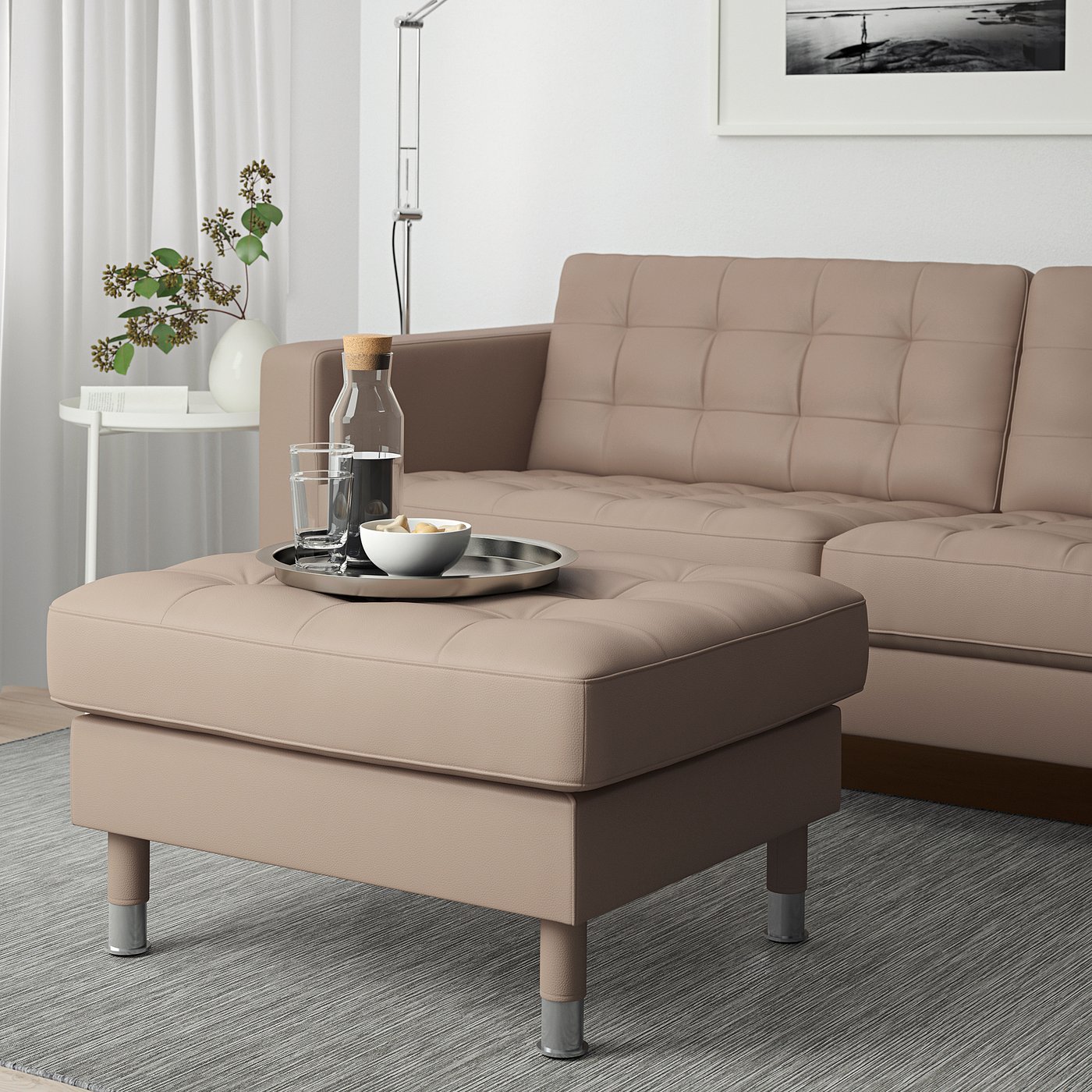 LANDSKRONA ランズクローナ オットマン, グラン/ボームスタード ダーク