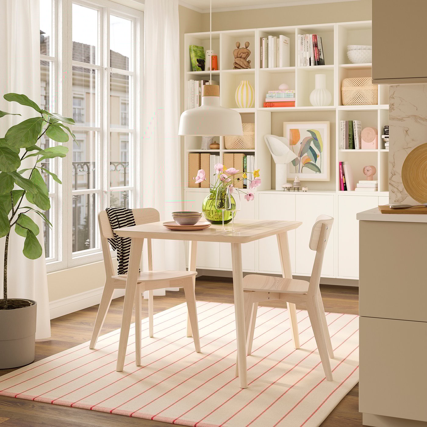 LISABO リーサボー / LISABO リーサボー テーブル＆チェア2脚