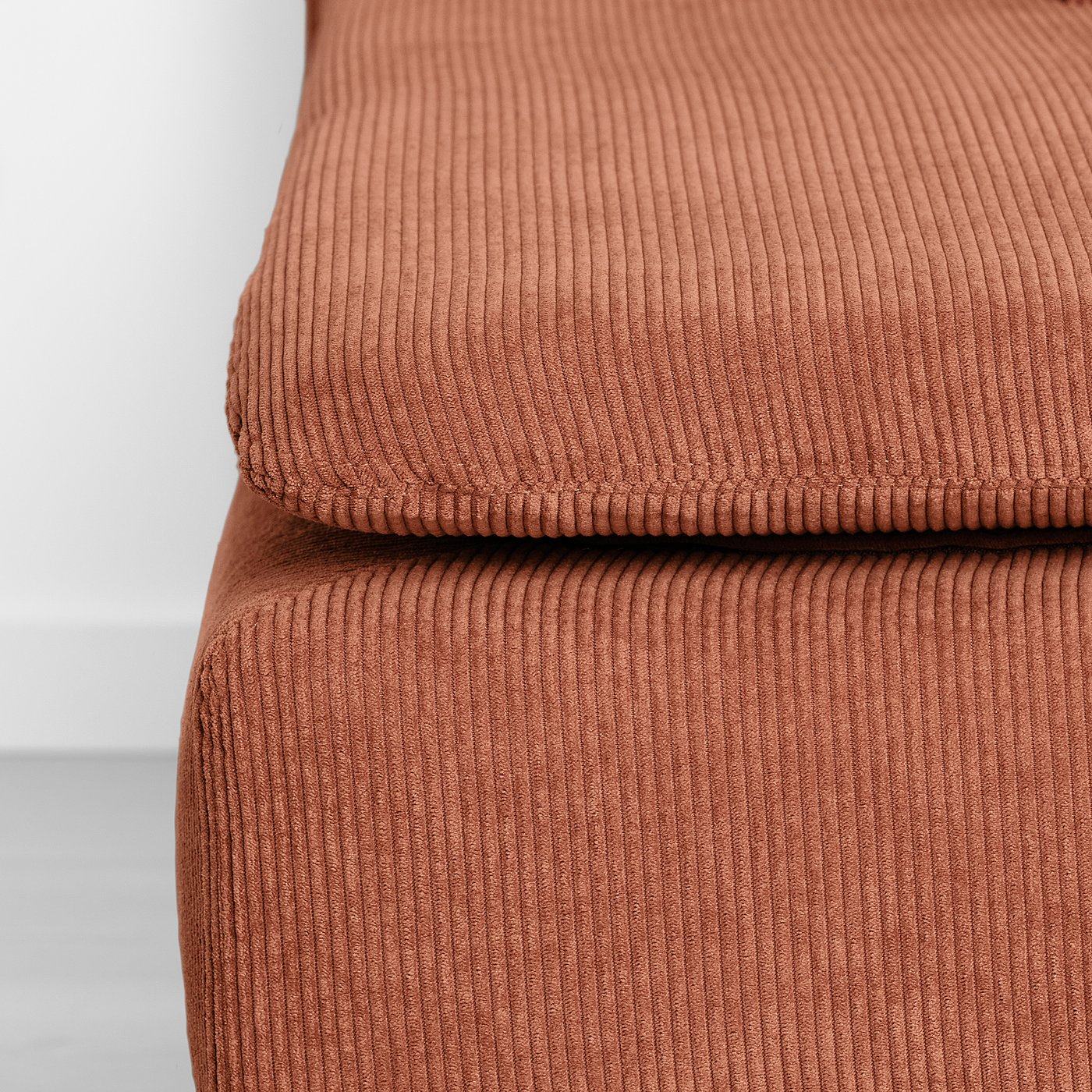 SÖDERHAMN ソーデルハムン オットマン, ケーリンゲ 赤茶色 - IKEA