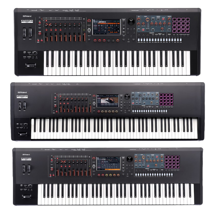 Roland】最高峰シンセサイザーに相応しい進化「FANTOM EX」新登場
