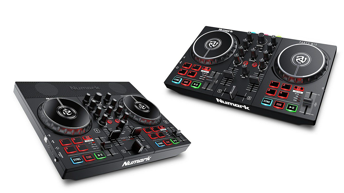 Numark】LEDパーティライト搭載のDJコントローラー『Party Mix II』と