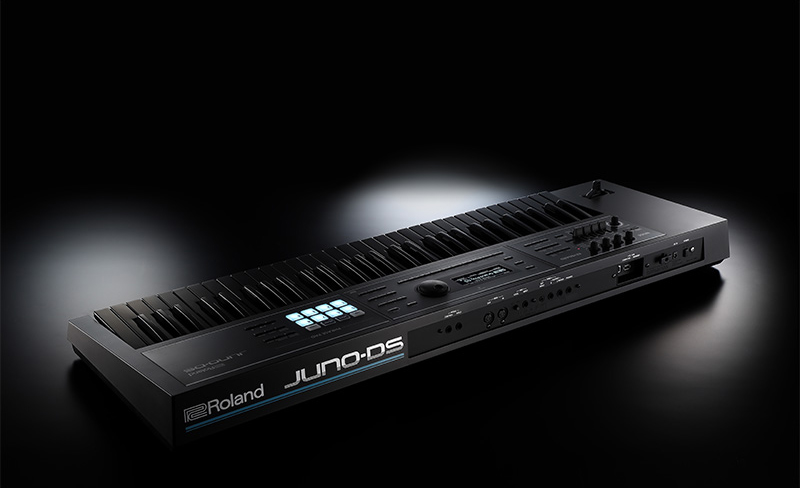 Roland】定番シンセサイザーのJUNO / FA にシックなブラック鍵盤モデル
