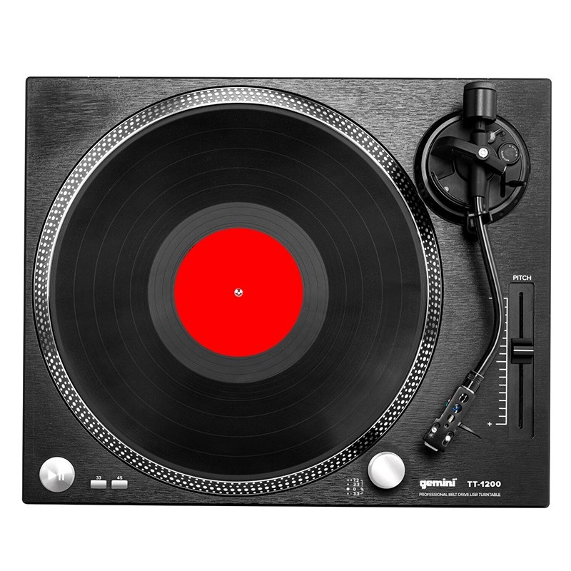 gemini】様々なシーンで使用可能なベルトドライブターンテーブル『TT