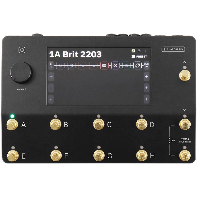 Neural DSP】Quad Cortexのリミテッドカラー『Black＆Gold』が台数限定